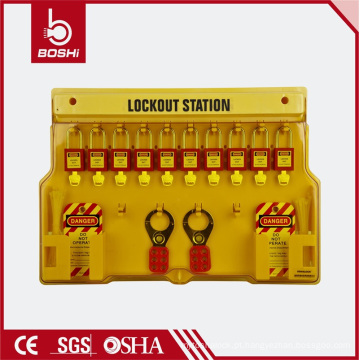 Segurança Loto Lockout Station com Capa